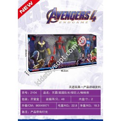 Набір фігурок герої Marvel світящі МУ-43 / 2104