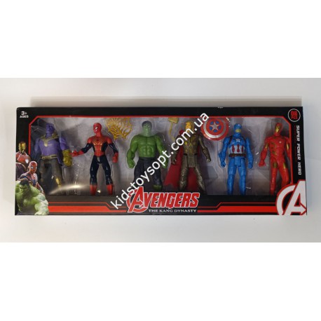 Набір героїв "Marvel" 40 см