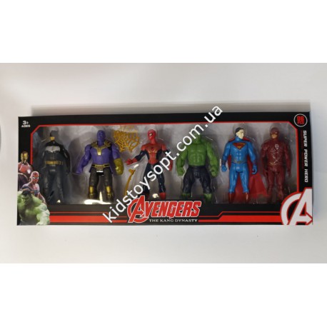 Набір героїв "Marvel" 40 см