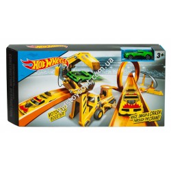 Трек-пускач Hot Wheels «Руйнівне будівництво» QQ8837
