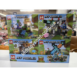 Конструктор лего minecraft