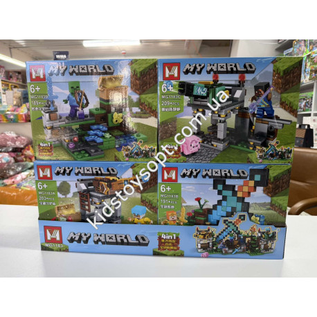 Конструктор лего minecraft
