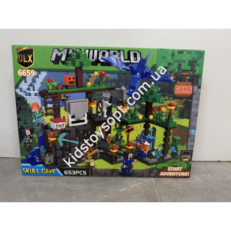 Конструктор лего minecraft
